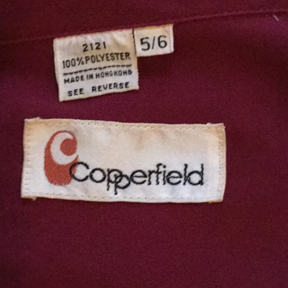 Copperfield vintage 1980 blouse